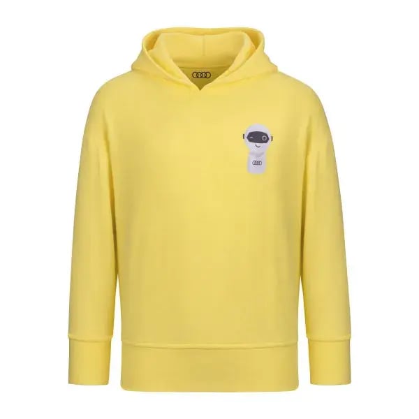 Audi Kinder Hoodie ADUI gelb Pullover