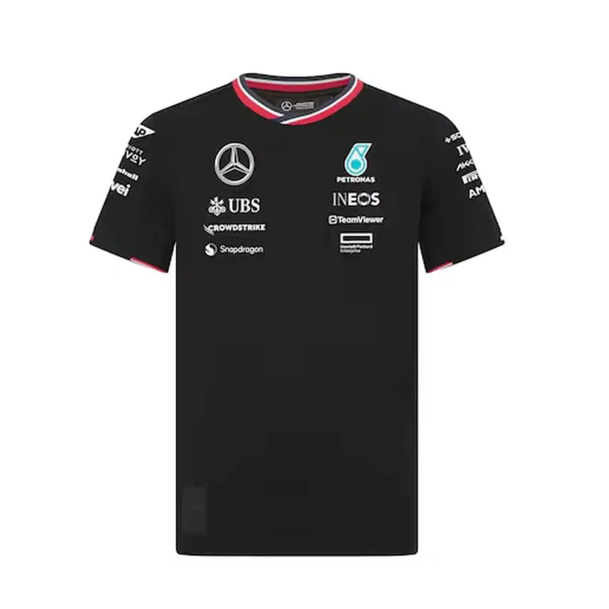 Mercedes-AMG F1 Fahrer T-Shirt Kinder schwarz
