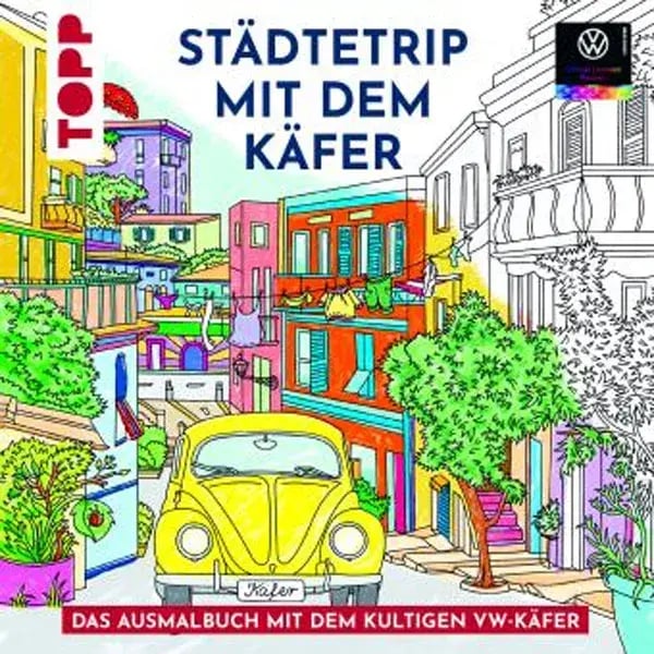 Volkswagen Malbuch Käfer Colorful World